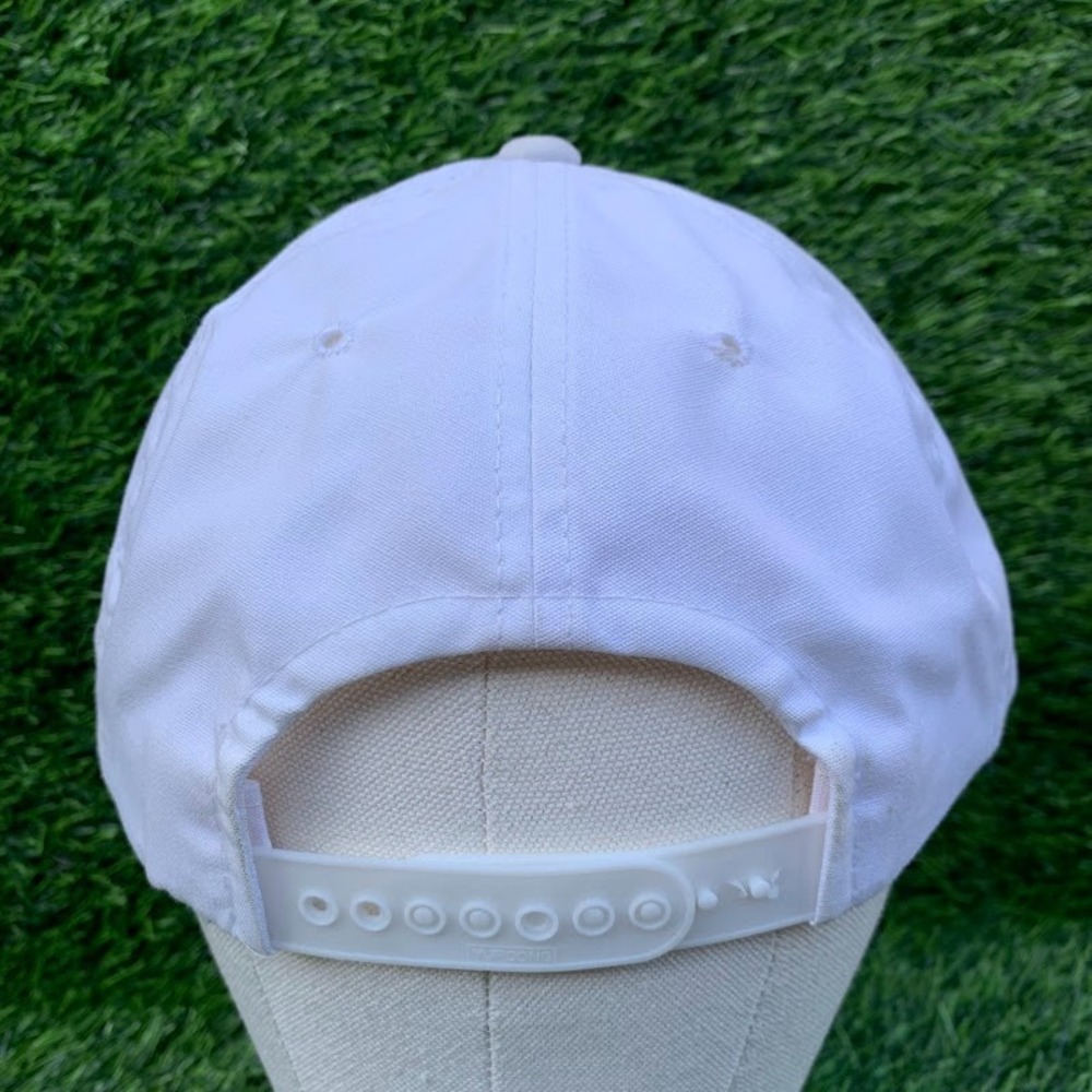 Vintage Yupoong NASCAR 400 Michigan International Speedway Snapback Hat White - Picture 4 of 9